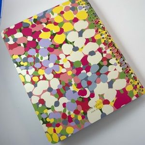 Kate Spade floral dot concealed spiral notebook